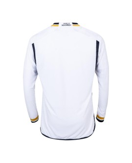Real Madrid Authentic Home Jersey 202324 Long Sleeve