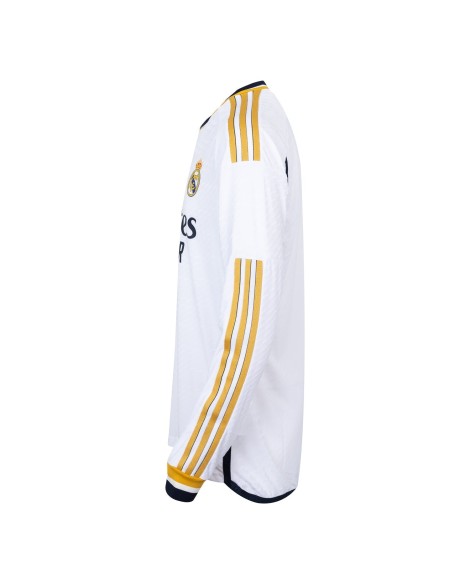Real Madrid Authentic Home Jersey 202324 Long Sleeve
