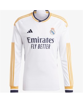 Real Madrid Home Jersey 2023/24 Long Sleeve
