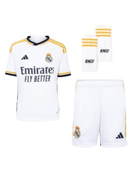 Youth Real Madrid Jersey Whole Kit 2023/24 Home