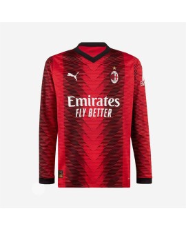 AC Milan Jersey 2023/24 Home - Long Sleeve