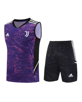 Juventus Sleeveless Training Jersey Kit 2022/23 Purple