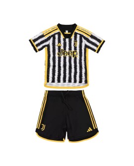 Youth Juventus Jersey Kit 202324 Home