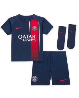 Youth PSG Jersey Whole Kit 2023/24 Home