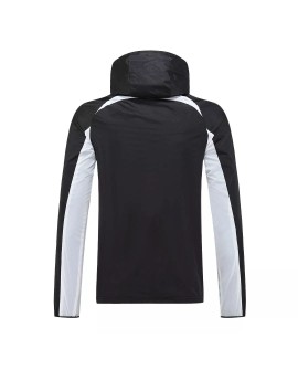 PSG Hoodie Windbreaker Jacket 2022/23 - Black