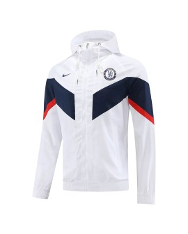 Chelsea Hoodie Windbreaker Jacket 2022/23 - White