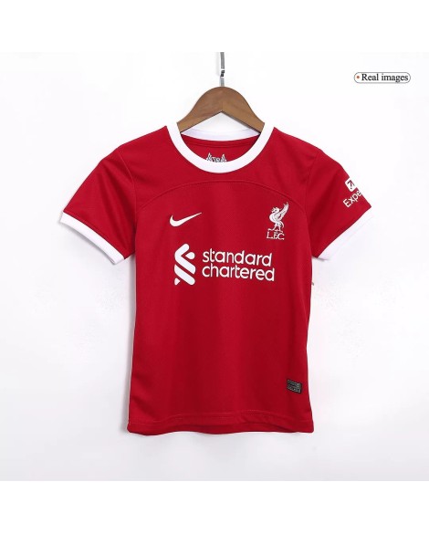 Youth Liverpool Jersey Kit 2023/24 Home