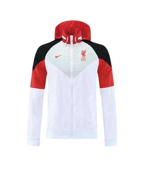 Liverpool Windbreaker 2021/22 By - White&Black&Red