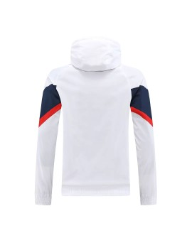 Liverpool Hoodie Windbreaker Jacket 2022/23 - White