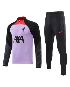 Liverpool Tracksuit 2022/23 - Purple&Black