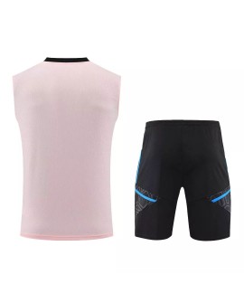 Manchester United Sleeveless Training Jersey Kit 2022/23 Pink