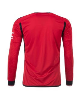 Manchester United Home Jersey 2023/24 - Long Sleeve