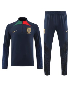 Portugal Tracksuit 2022 World Cup - Black