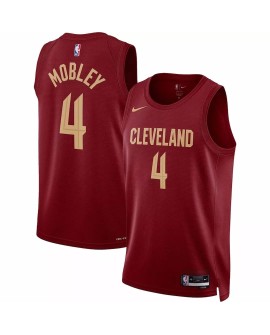 Men's Cleveland Cavaliers Evan Mobley #4 Nike Wine 2022/23 Swingman Jersey - Icon Edition