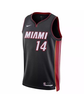 Miami Heat Tyler Herro #14 Nike Black 2022/23 Swingman Jersey - Icon Edition